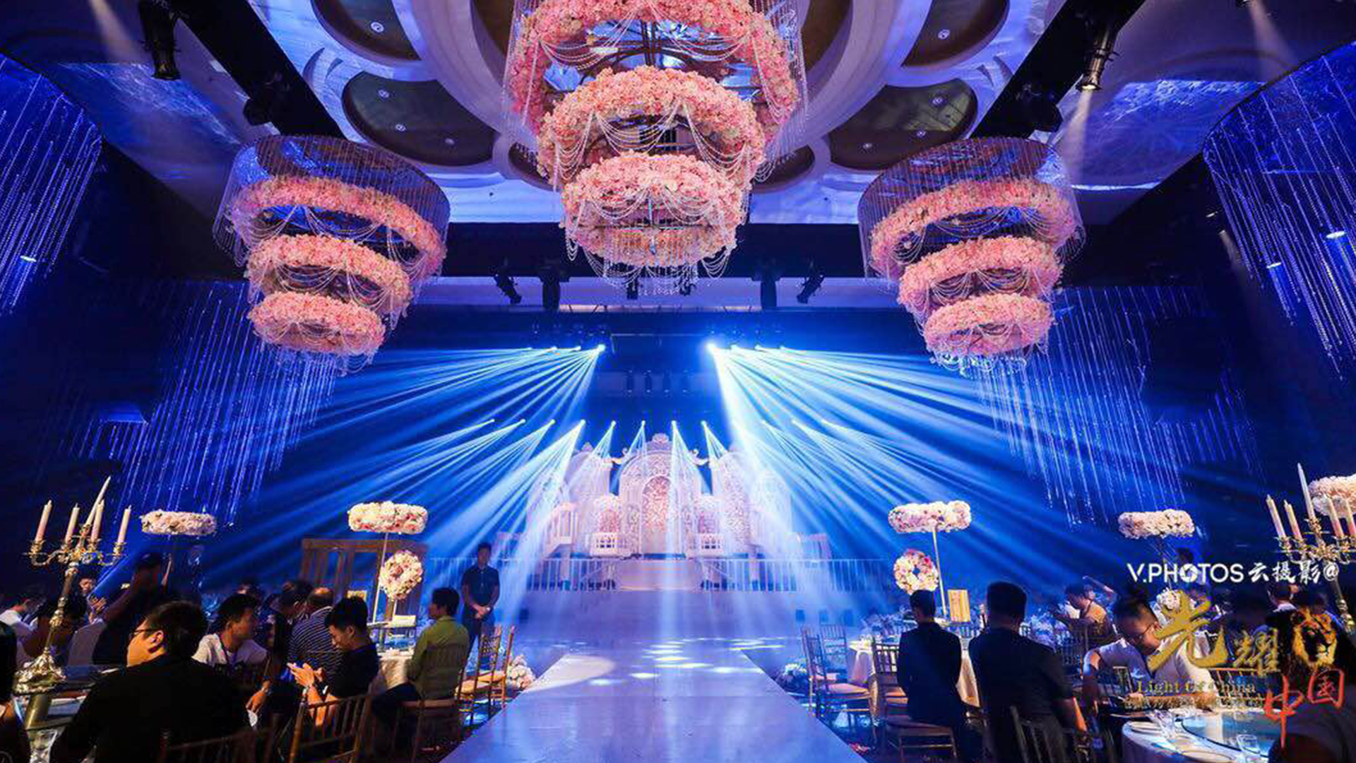 Luxury-Wedding-Banquet-(Ceremony-+-Dinner-+-Reception)-Lighting-Case（3）