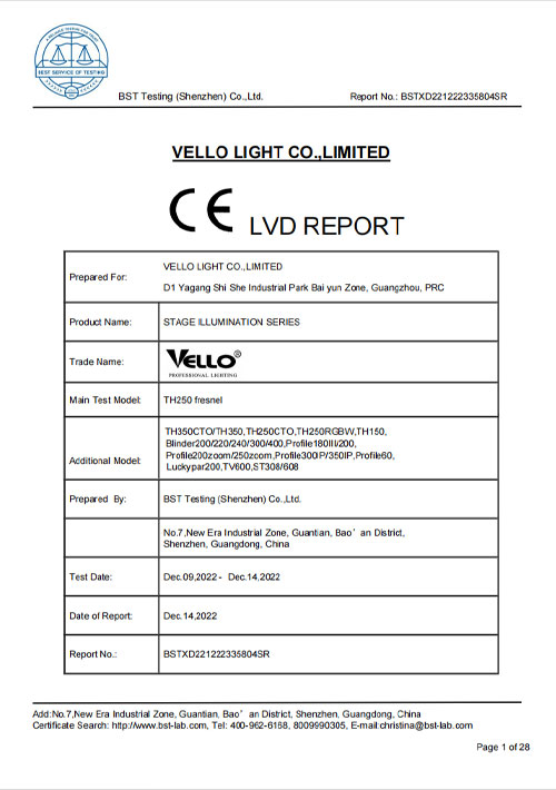 Stage-iilumination-series-LVD-report-plus-grounding-test